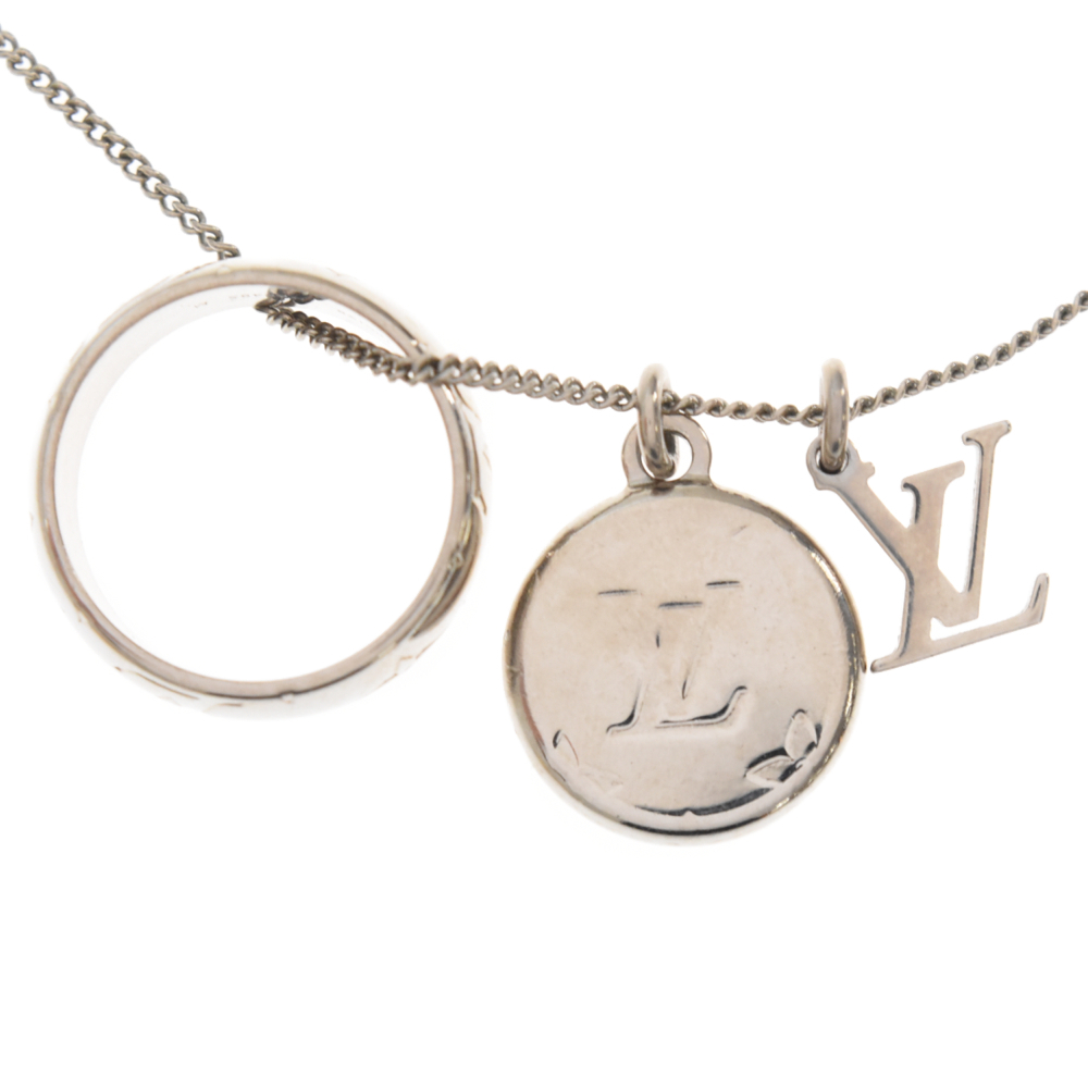 Louis Vuitton MONOGRAM Monogram charms necklace (M62485)