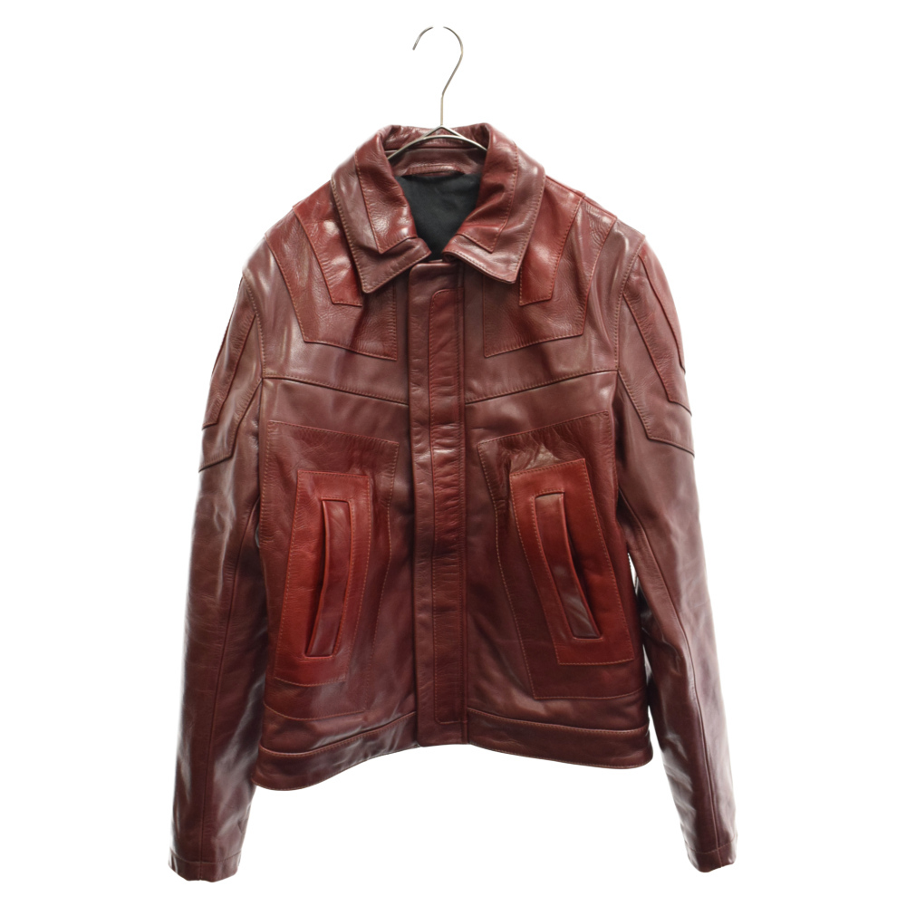 Martin Margiela 10 マルタンマルジェラ 09AW カーフレザー ジップ