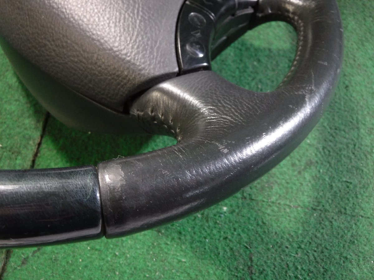 [D] Toyota Hiace KDH225K/200 series Junk original steering gear wood grain / leather horn pad attaching inflator less 