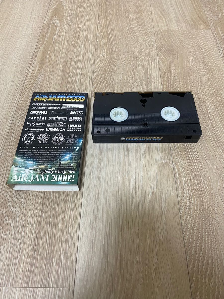 AIR JAM 2000 VHSテープ