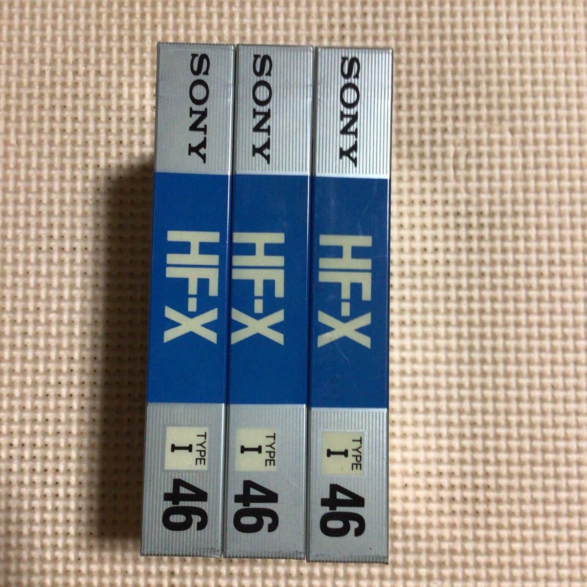 SONY HF-X 46 ノーマルポジション　カセットテープ3本セット【未開封新品】★_画像2