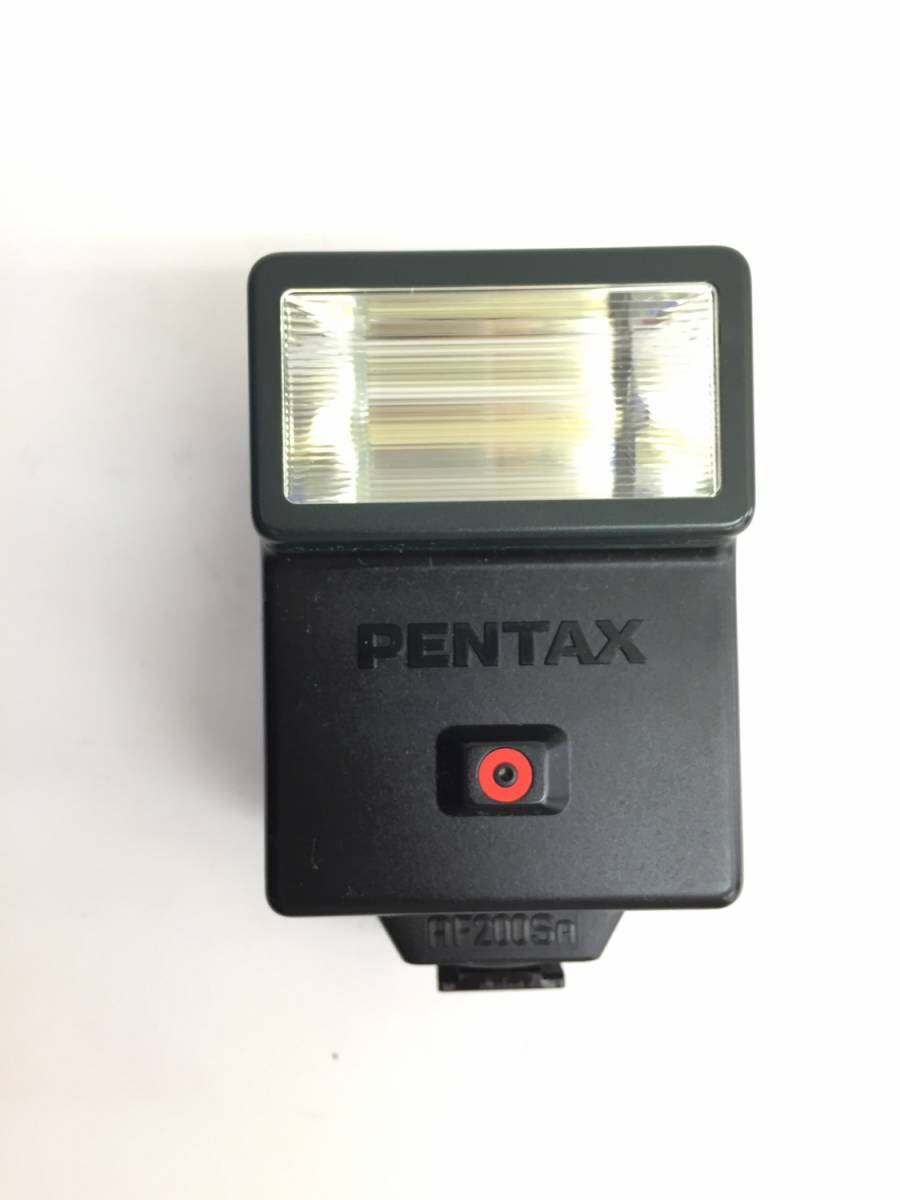 『ストロボ』PENTAX：ペンタックス『AF200SA』通電のみ確認・ジャンク扱い レトロ 年代物 カメラ用品_画像2
