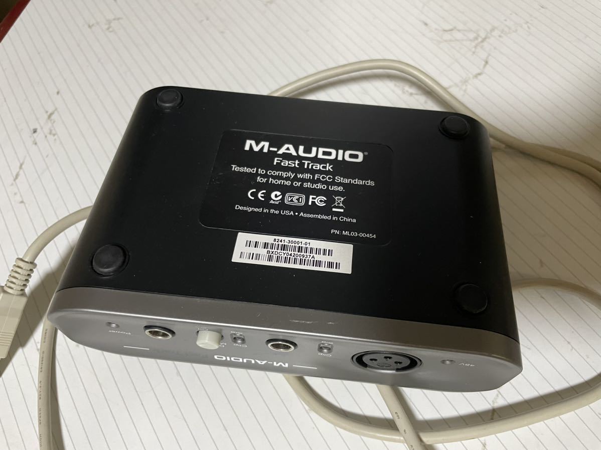 展示品☆美品☆M-AUDIO☆Fast Track Ultra☆ML03-00454☆USB2.0