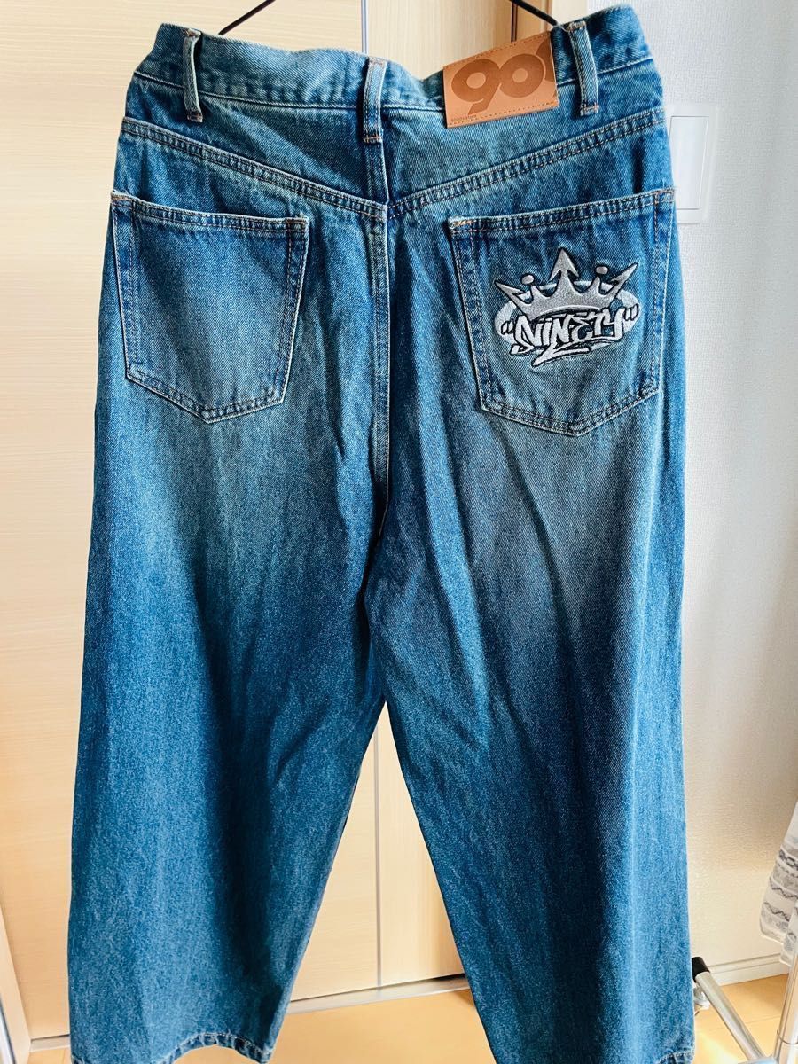 【新品未使用】King Logo Vintage Like Denim