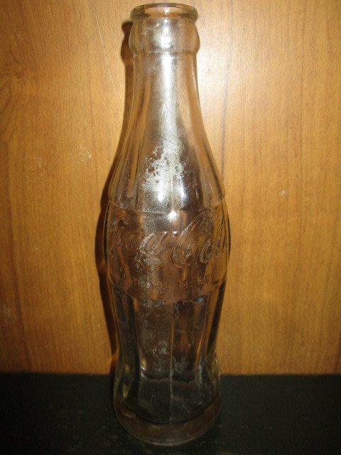 希少WWⅡ1945年　コカ・コーラ　エンボス ボトル 瓶　ビンテージ　_画像3