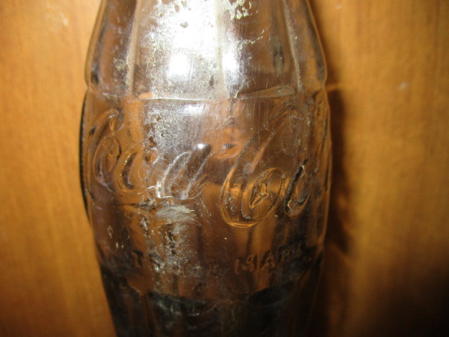 希少WWⅡ1945年　コカ・コーラ　エンボス ボトル 瓶　ビンテージ　_画像4