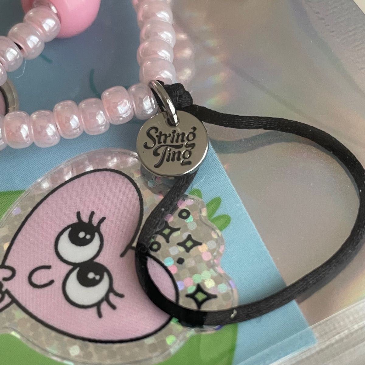 ストリングティング string ting リボン ストラップ ピンク ストリングティング string ting リボン ストラップ ピンク