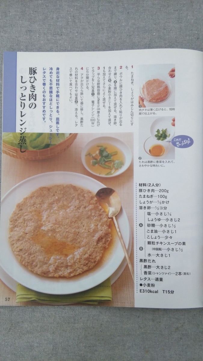 特2 52057 / きょうの料理 2010年7月号 NHKテレビテキスト 夏の肉料理 なす・ゴーヤーでわたしのおすすめレシピ カレー 冷やし中華 いわし_画像5