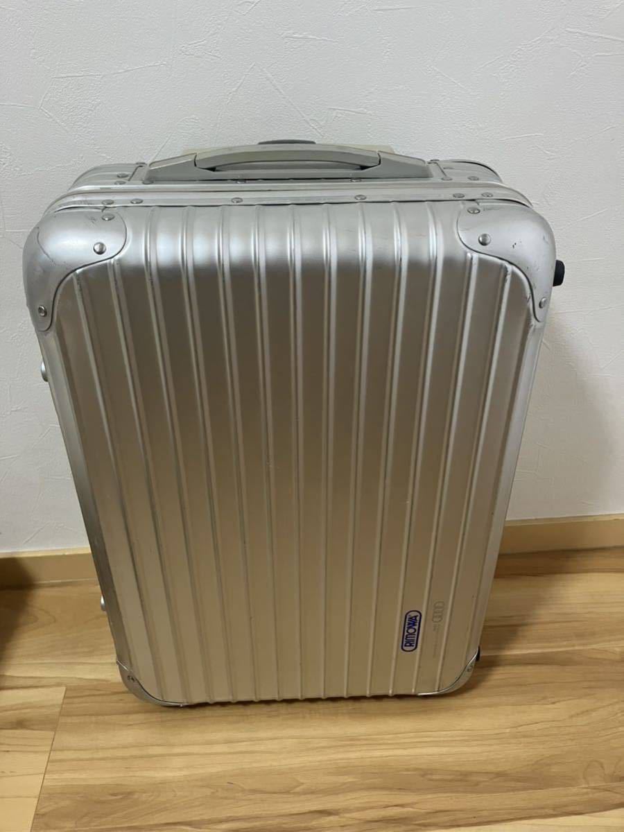 RIMOWA TOPAS リモワ トパーズ ２輪 青ロゴ 機内持込-