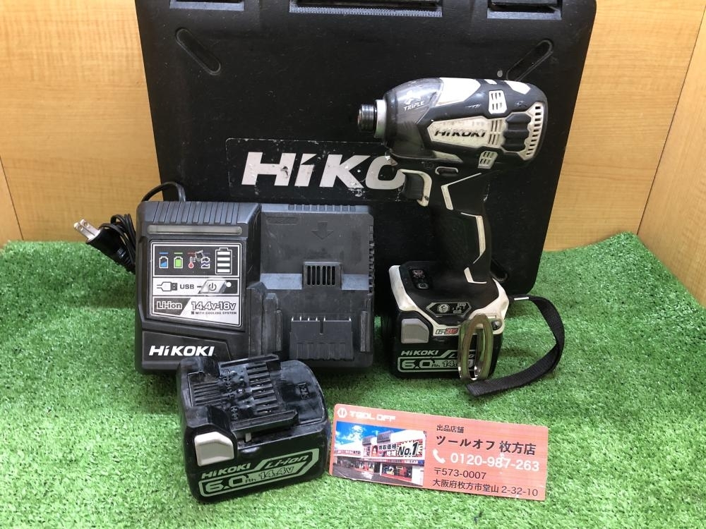 大量入荷 014〇おすすめ商品〇HiKOKI ハイコーキ コードレスインパクト