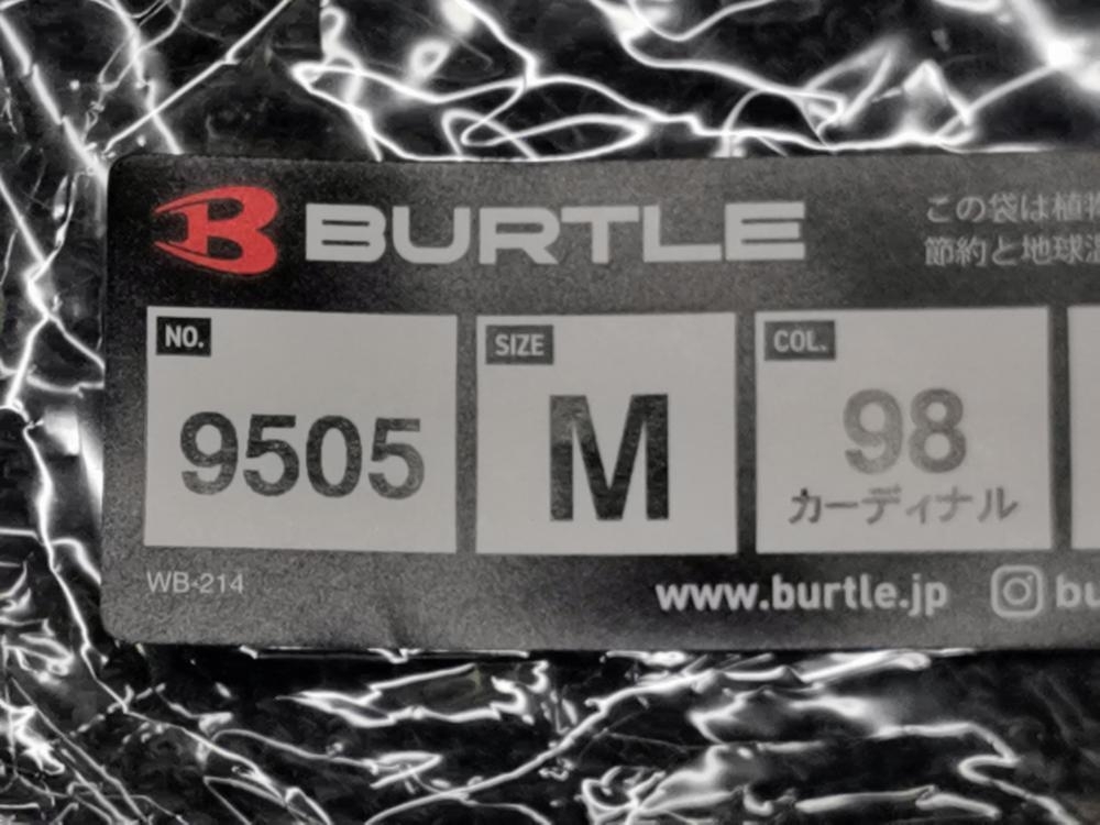 013♪未使用品♪バートル BURTLE フーディジャケット 9505　カラー:カーディナル サイズ：M_画像7