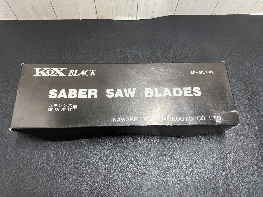 ポイント10倍】 KOX 007◇未使用品◇河部鋸刃工業 BLACK 10枚入×10 300