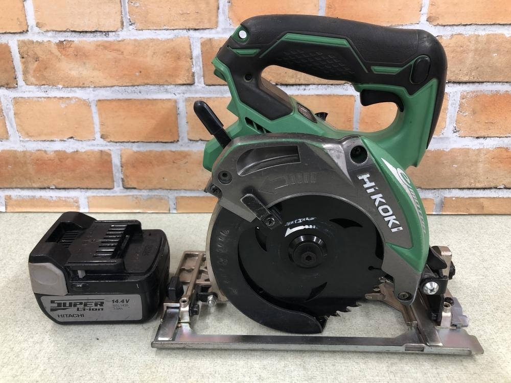 メーカー包装済】 003☆おすすめ商品☆ 日立 125mmコードレス丸のこ