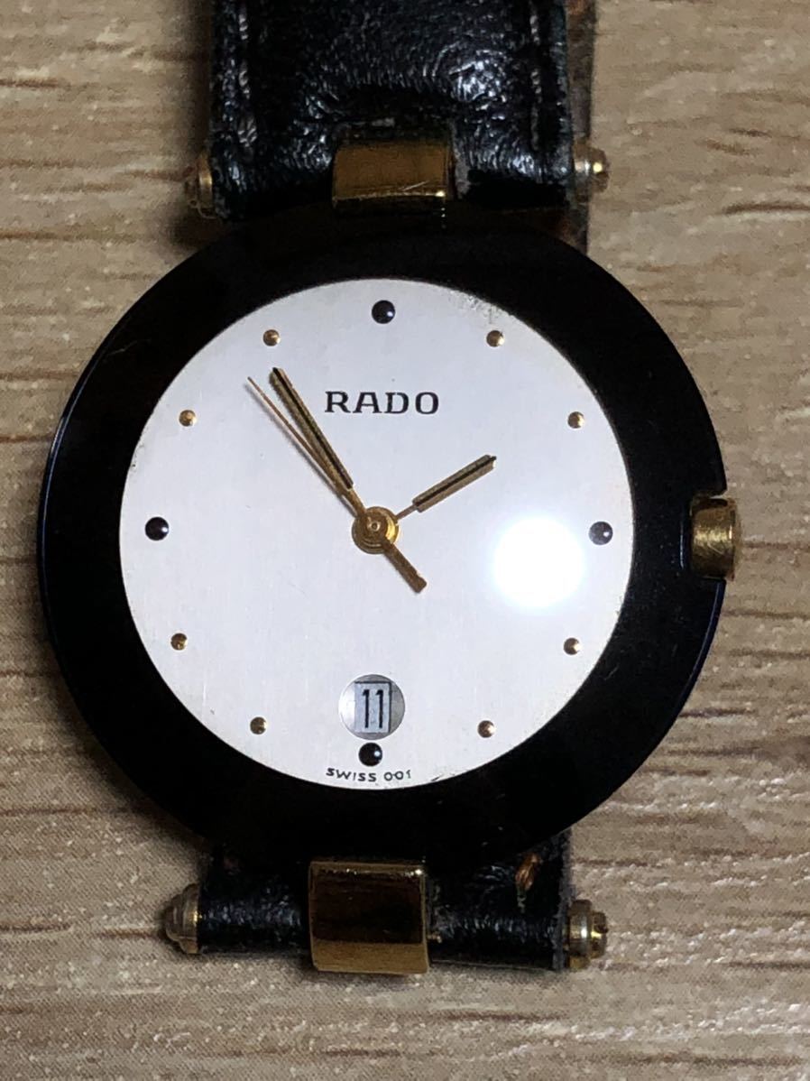 【ユ】RADO ラドー 129.4077.4 クォーツ レディース腕時計