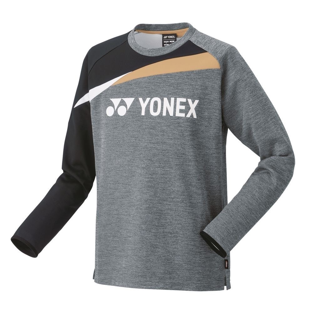 【31051（010）L】YONEX(ヨネックス) ユニライトトレーナー　グレー　サイズL　新品未使用タグ付 バドミントン テニス 2023 新作