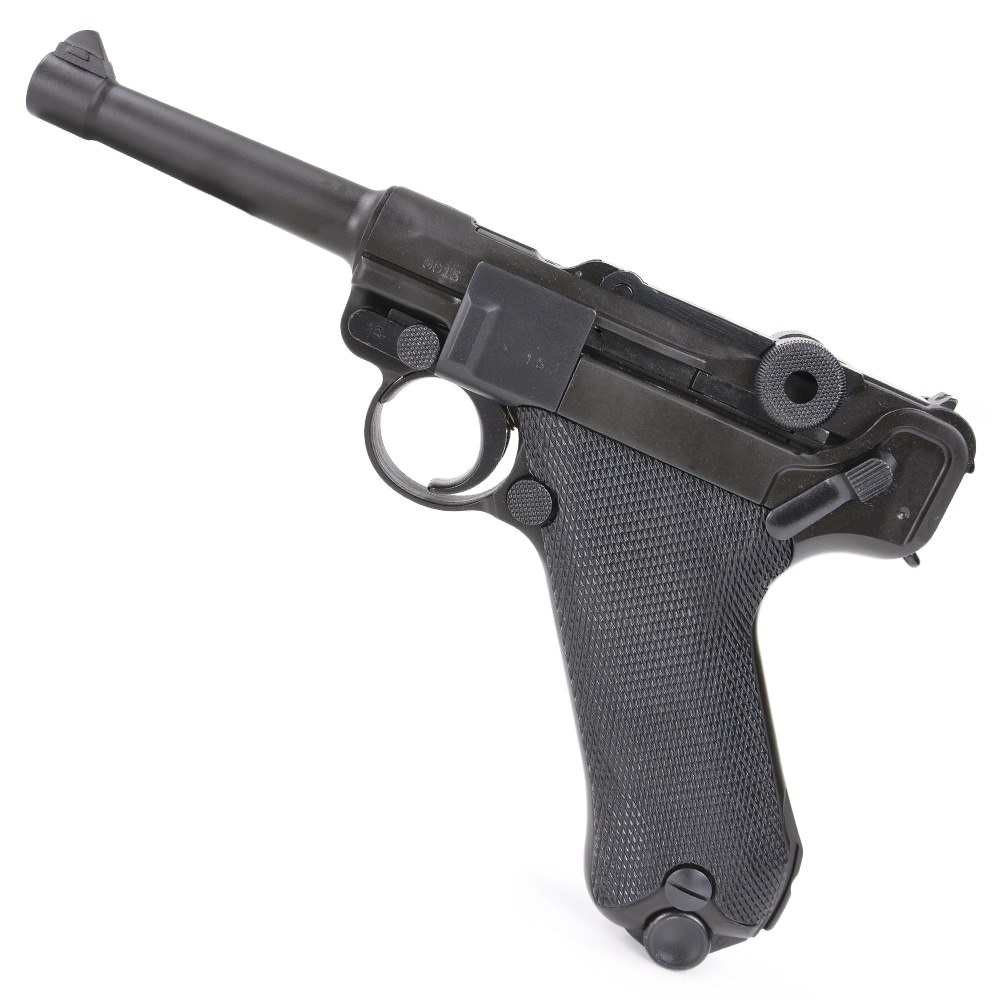 タナカ ガスガン ルガー P08 4インチ HW ハンドガン ピストル ガス銃 18才以上用 18歳以上用 ガスブローバック_画像1