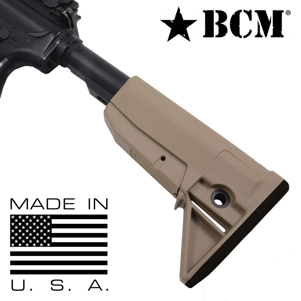BCM ガンファイターストック GUNFIGHTER Mod.0 M4/AR15用 [ フラットダークアース ] 米国製