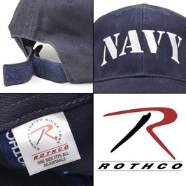 Rothco キャップ NAVY ネイビー [ ホワイト ] |Rothco ベースボールキャップ 野球帽 メンズ_画像7