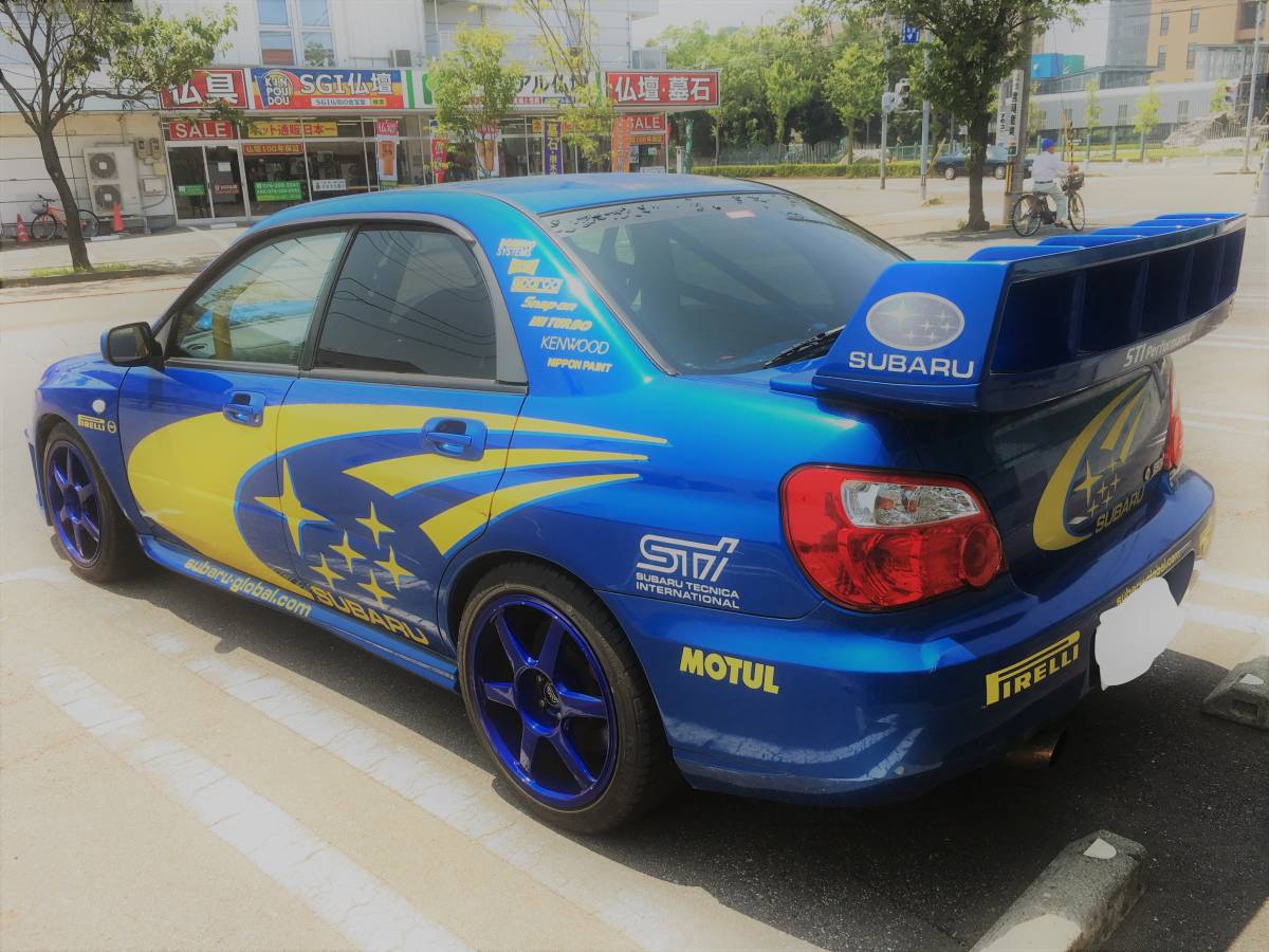  worth seeing! there is no highest bid Impreza WRXSTI GDBWRC specification car inspection 31 year 6 to month Subaru dealer buy official recognition vehicle 
