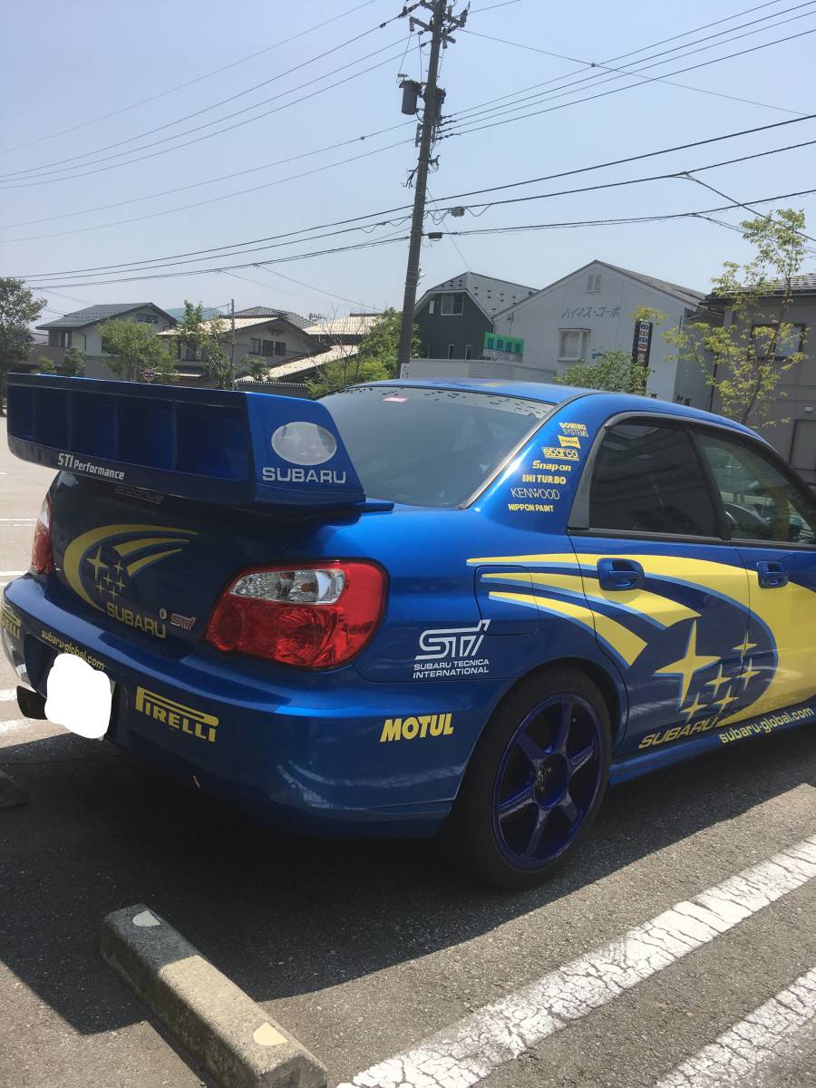  worth seeing! there is no highest bid Impreza WRXSTI GDBWRC specification car inspection 31 year 6 to month Subaru dealer buy official recognition vehicle 