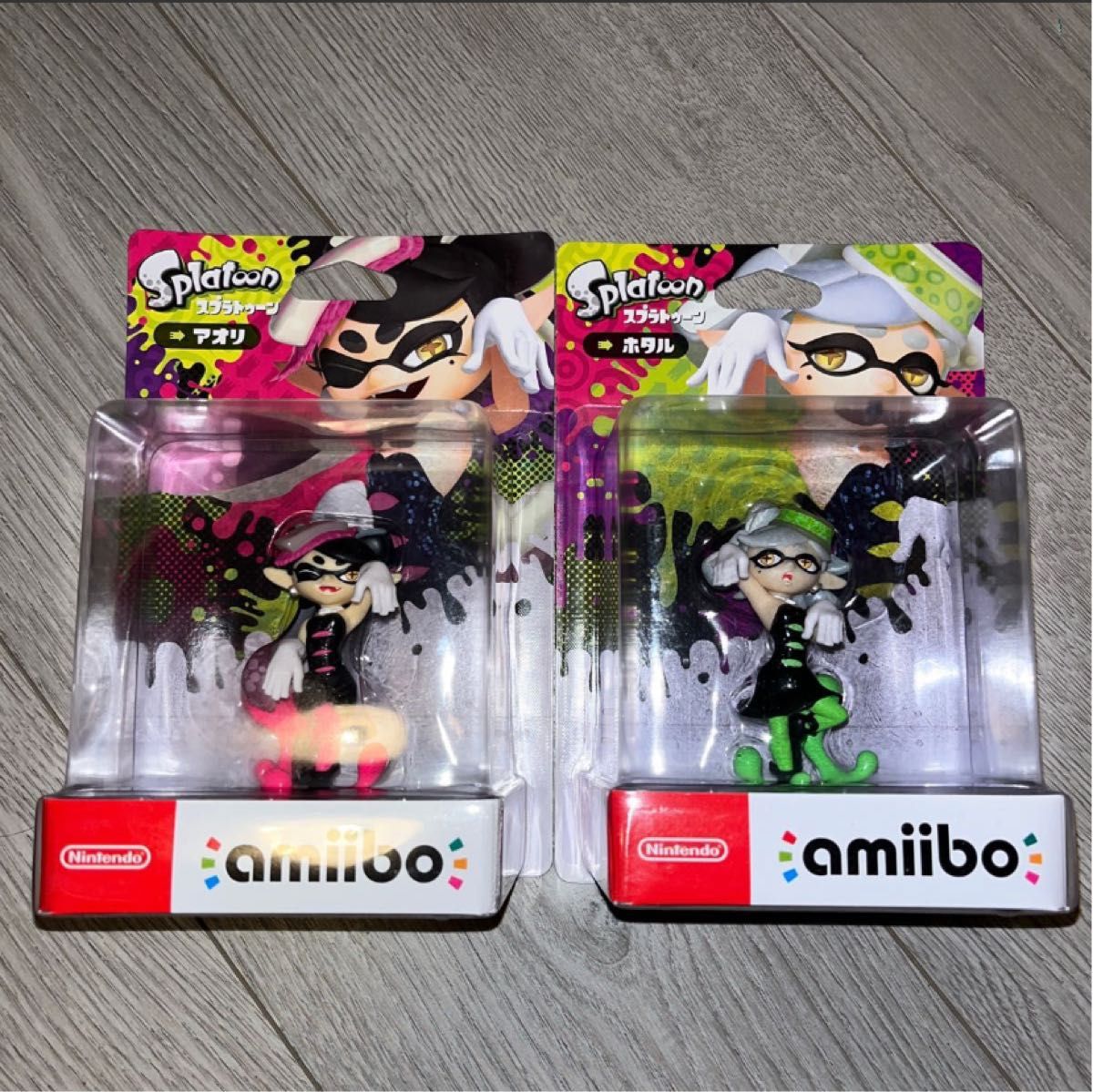 amiibo スプラトゥーン　アオリ　ホタル