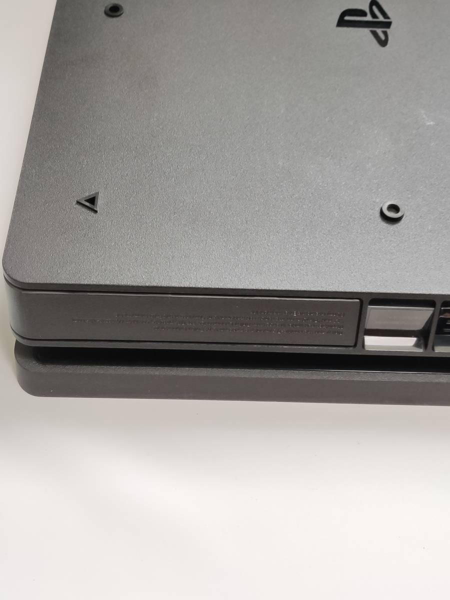 送料無料 動作確認済み FW 8.03 SONY PS4 Slim PlayStation 4 ジェット・ブラック 500GB CUH-2200A 本体 美品 封印シールあり 中古