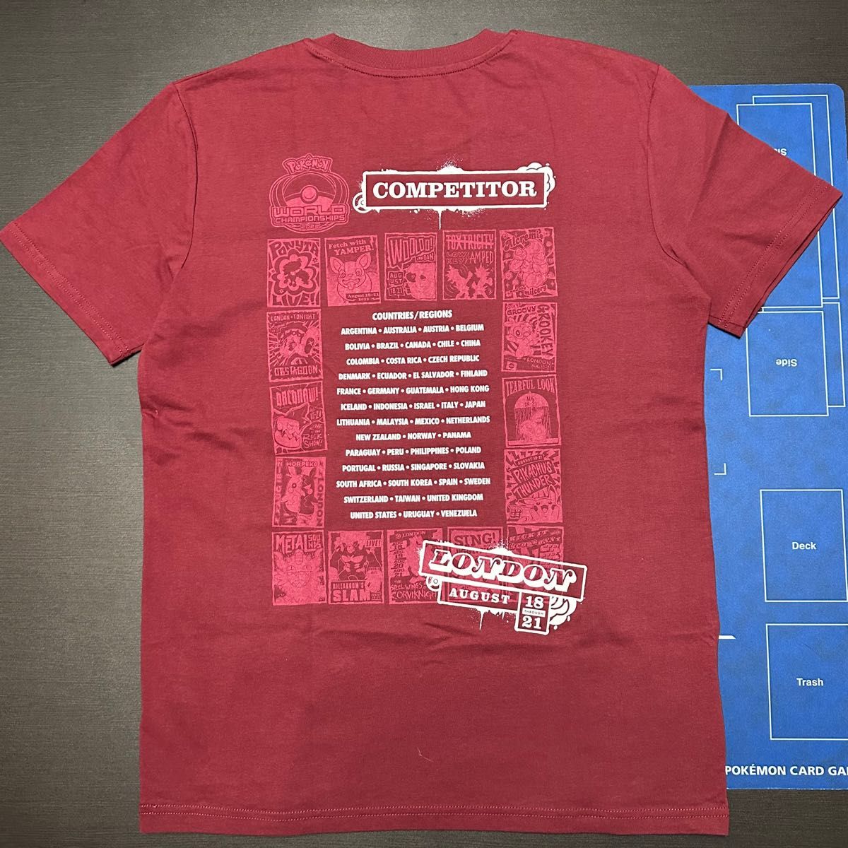 PWCS2022ロンドン世界大会　ウエルカムキット　Tシャツ