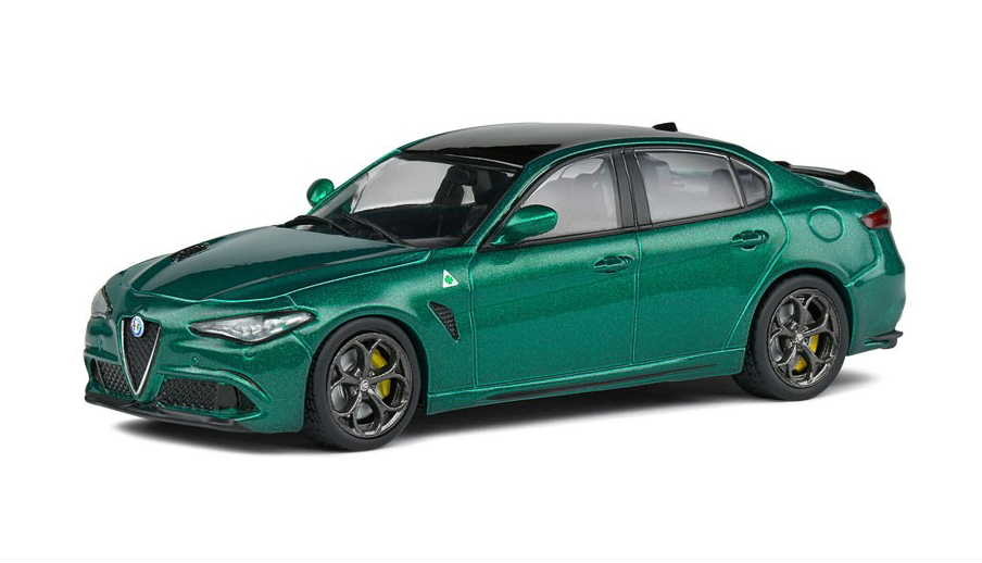 1/43 SOLIDO Alpha Romeo Giulia quadrifoglio 2.9l Bi-Turbo ( green ) *