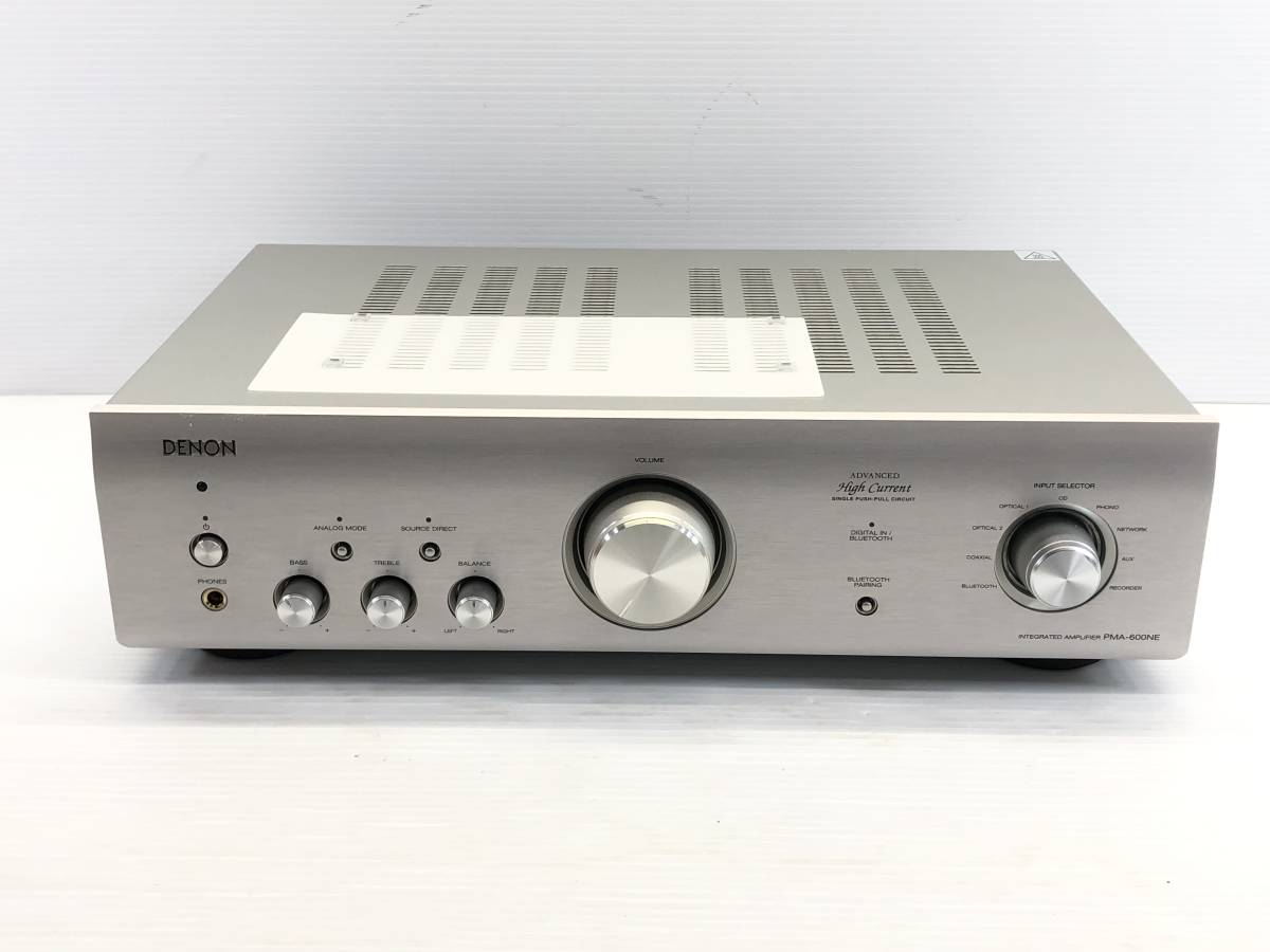 華麗 □美品 DENON 2022年□ デジタル入力搭載 Bluetooth PMA-600NE