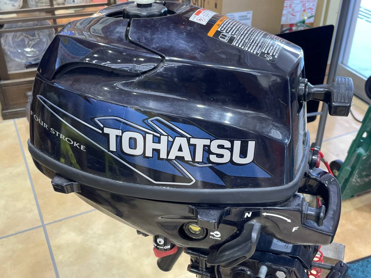 □★直接引取り限定★TOHATSU 2馬力 船外機 3BV H24年式 現状中古品□_画像2