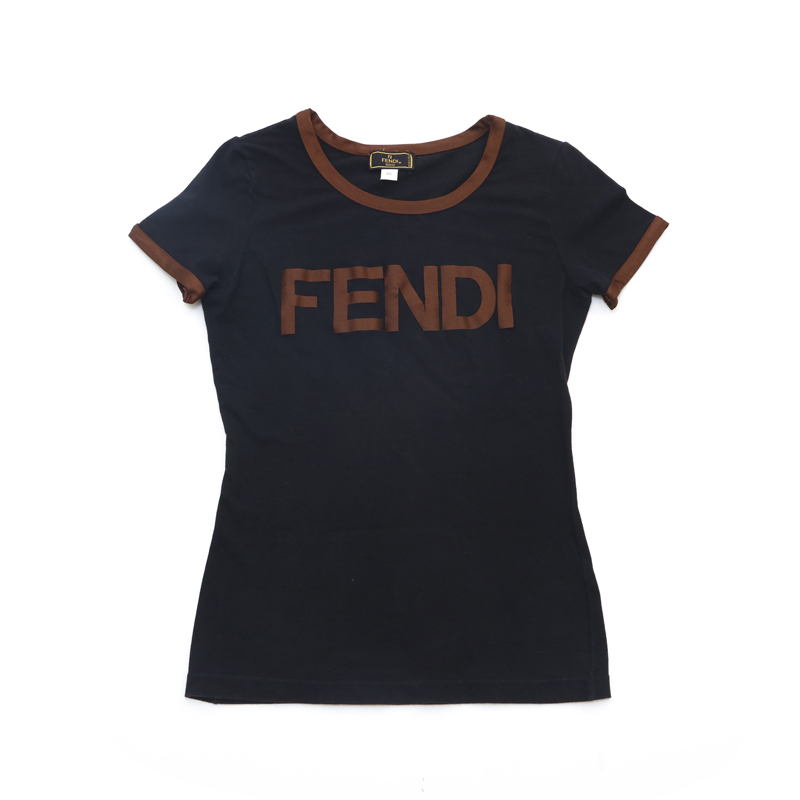 Fendi fila フェンディ フィラ Tシャツ ロゴプリント ズッカ 総柄-