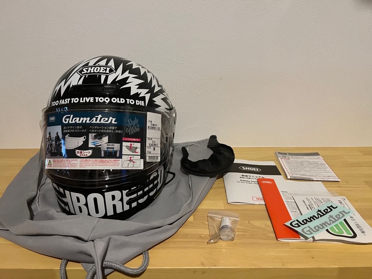 SHOEI グラムスター ネイバーフッド DSC M NEIGHBORHOOD Glamster