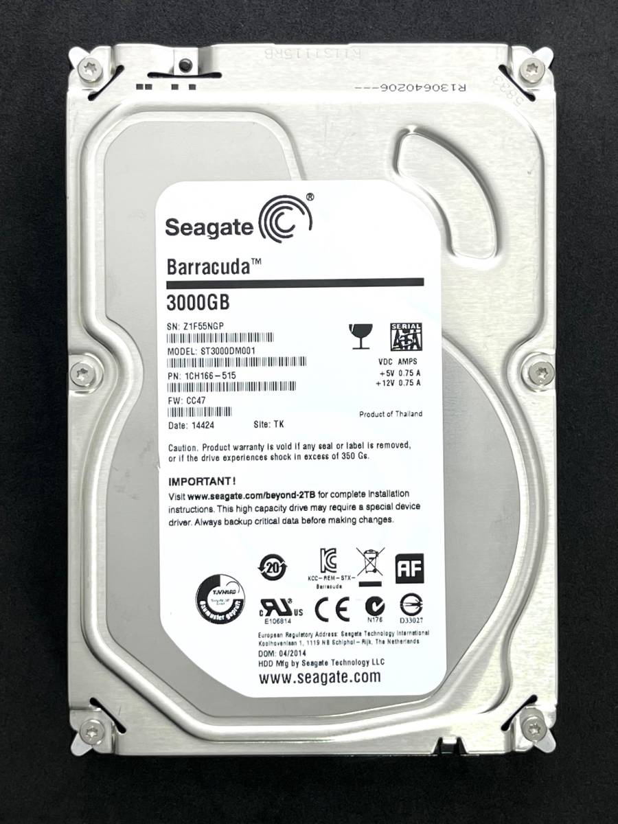 送料無料】SEAGATE 内蔵3.5ハードディスク 8TB【良品】-