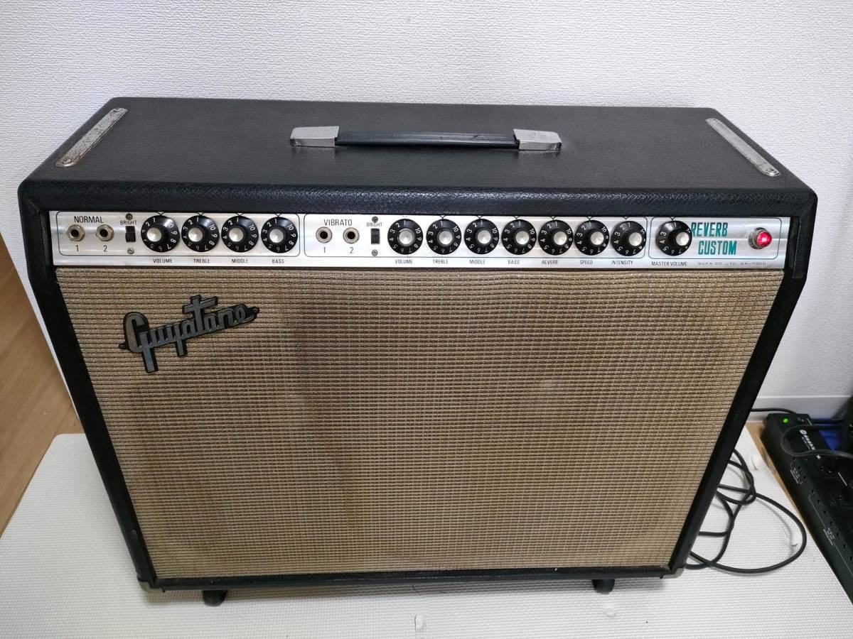 70年代 GUYATONE グヤトーン ギターアンプ REVERB CUSTOM GA 70年代 GUYATONE グヤトーン ギターアンプ REVERB CUSTOM GA