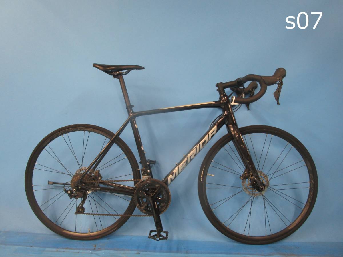 ☆大阪西淀☆ MERIDA SCULTURA 400 DISC アルミ ロードバイク SHIMANO 105 STIレバー 700Ｃ 2×11 メリダ スクルトゥーラ 中古 自転車 s07_画像1