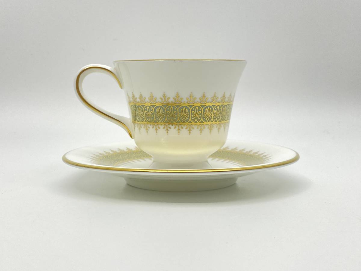 ＊レア＊ WEDGWOOD ウェッジウッド ＊RARE＊ ARGYLL Coffee Cup & Saucer アーガイル コーヒーカップ＆ソーサー *L75_画像7