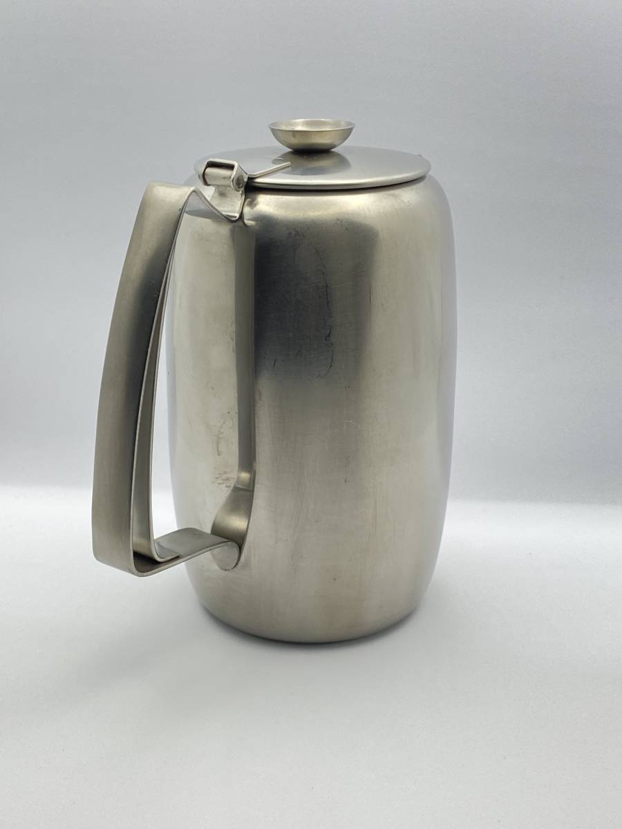 OLD HALL Old отверстие CONNAUGHT 2 Pt. Coffee Potko Note нержавеющая сталь 2 сосна to кофейник год 1959-84 (regd. 879702) *L522