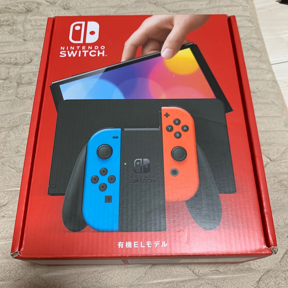 Nintendo Switch 有機ELモデル ネオンブルー ネオンレッド｜PayPayフリマ