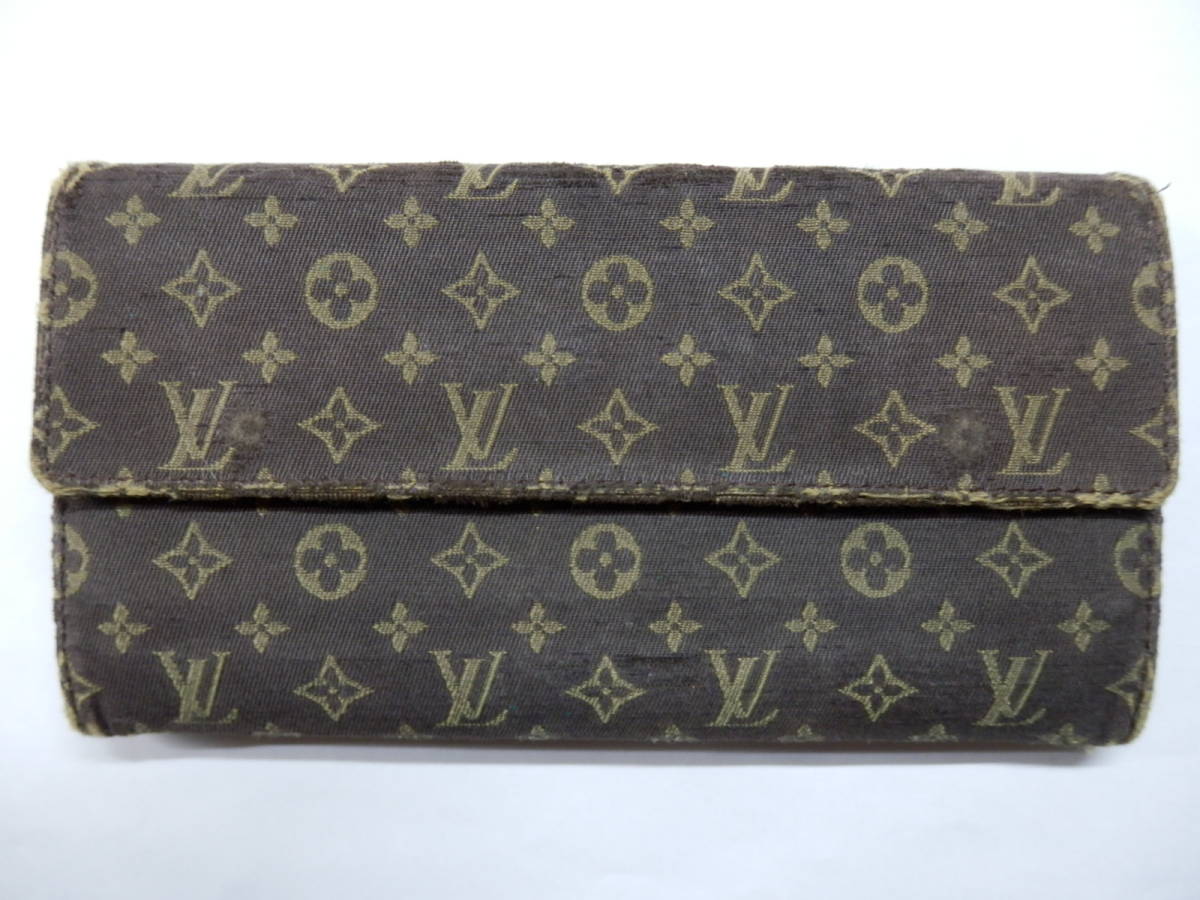 お買得!】 Vuitton Louis 172W252H♪ ルイヴィトン ブラウン系 長財布