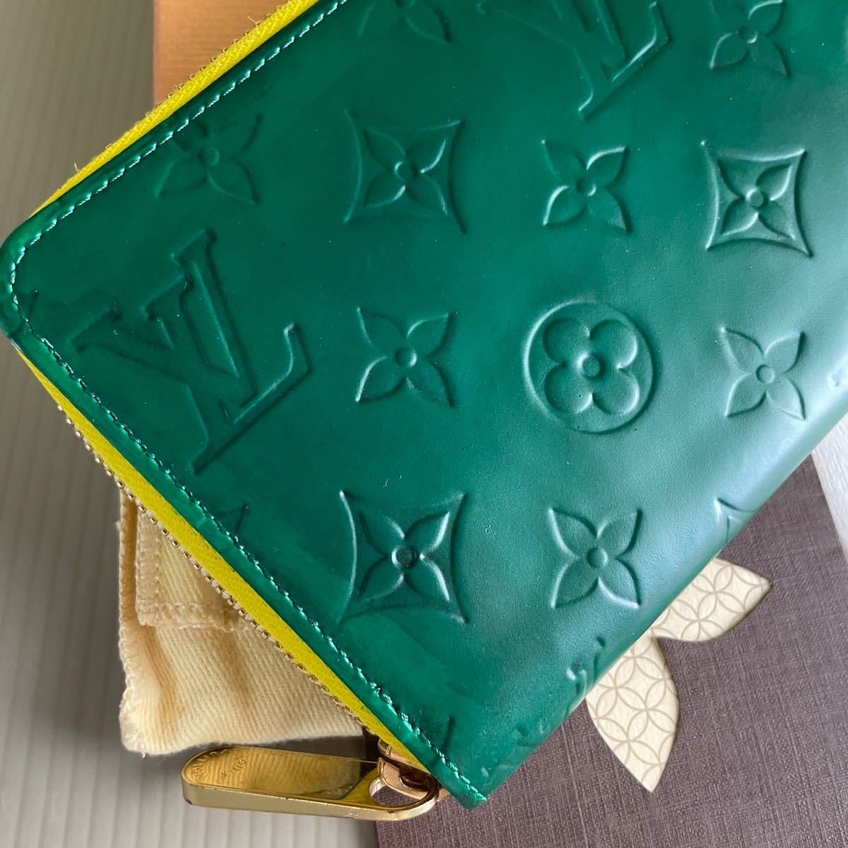 1円〜美品 LOUIS VUITTON ルイヴィトン ヴェルニ モノグラム 正規品