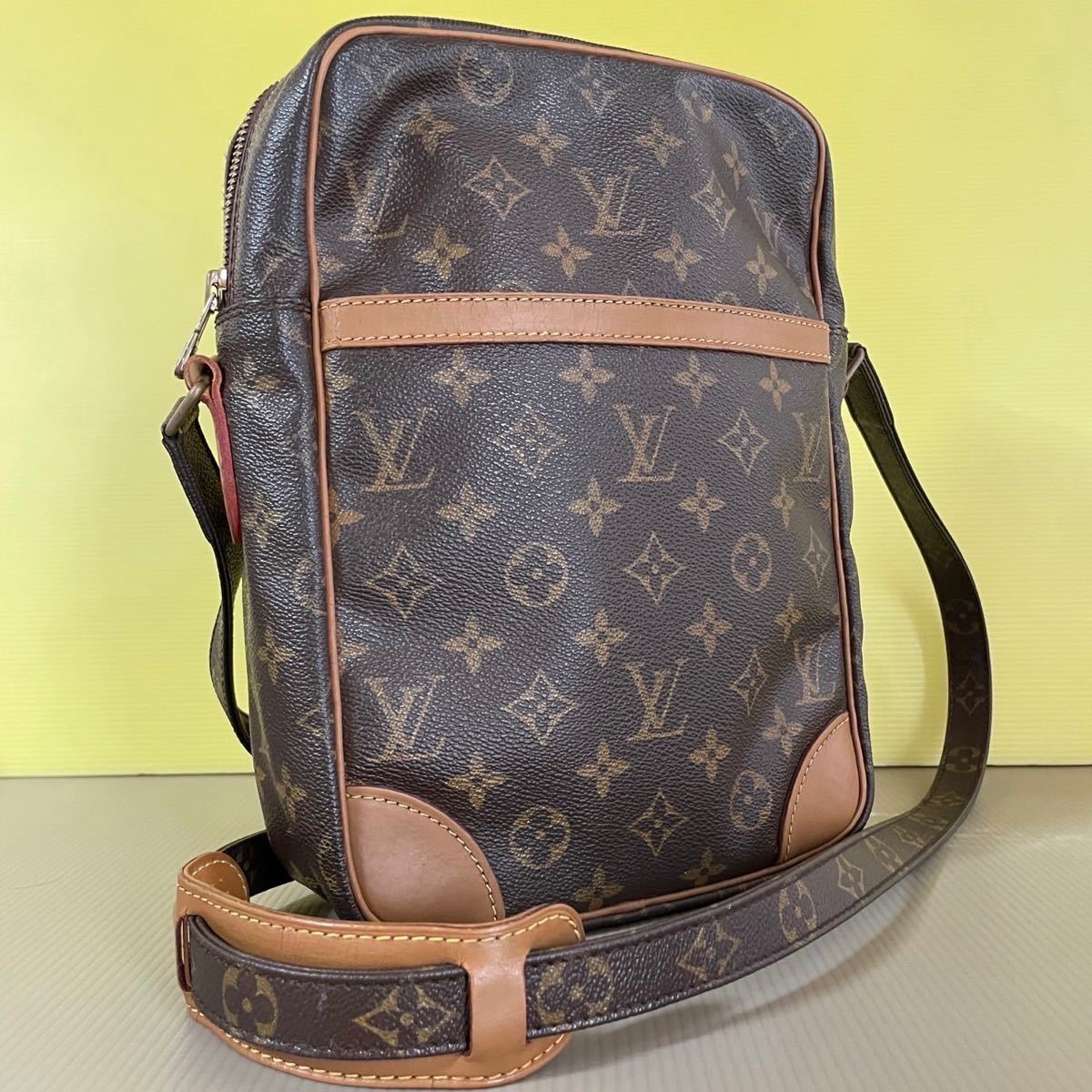 Louis Vuitton LOUIS VUITTON Diagonal Shoulder Bag Monogram Danube