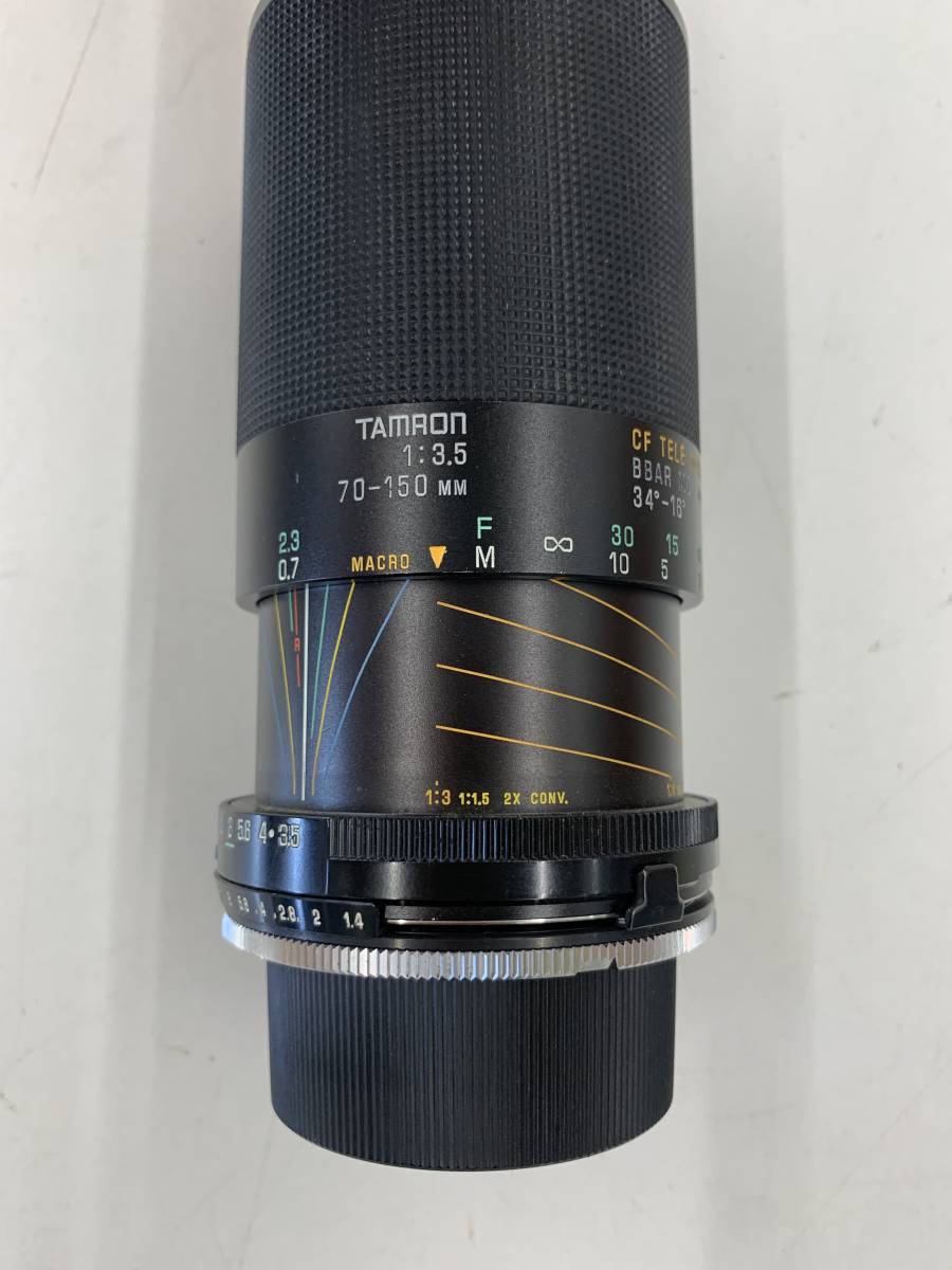 【ジャンク品】カメラレンズ tamron 1:3.5 70-150mm ※2400010222108_画像4