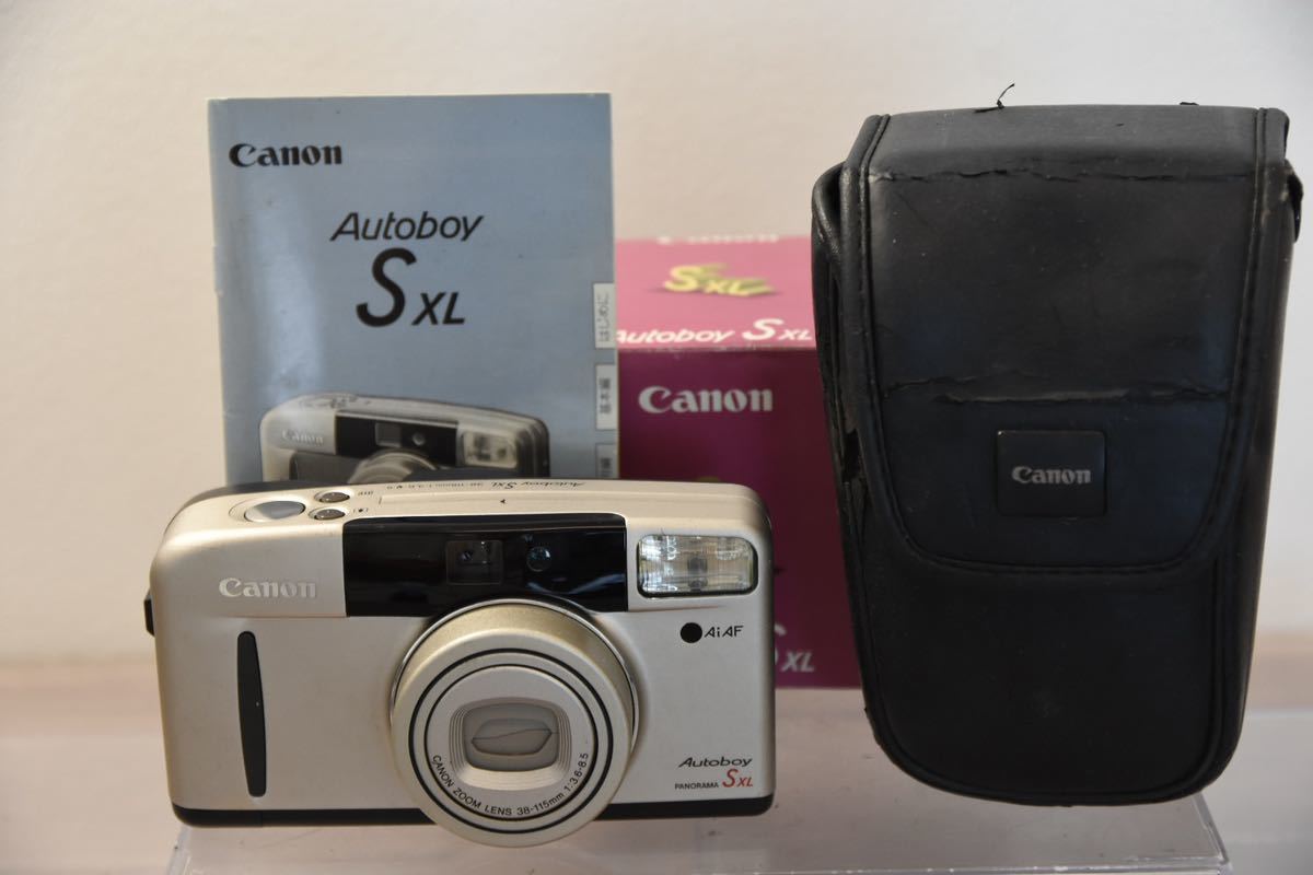 カメラ コンパクトフィルムカメラ Canon キャノン PANORAMA Autoboy S XL 38-115mm X9_画像1