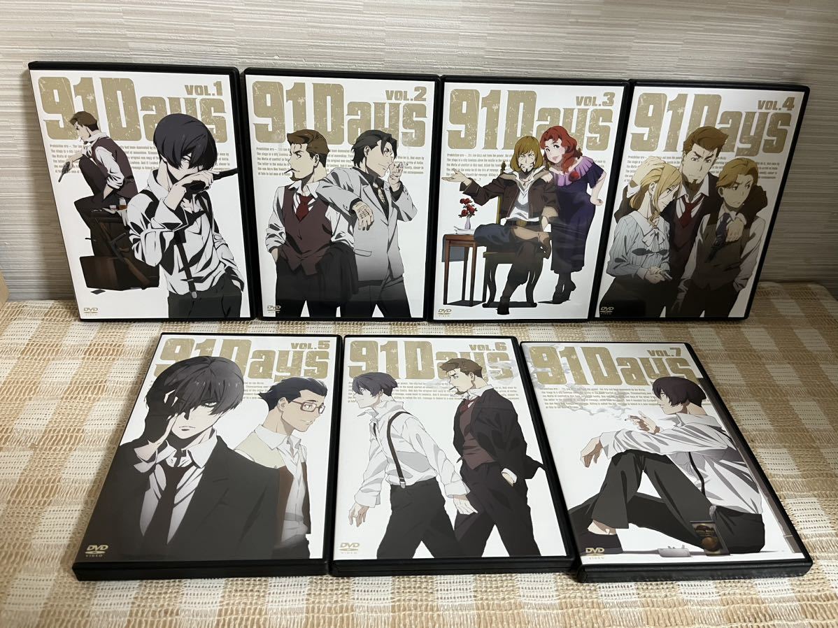 91Days 全7巻セット　DVD セル版　即決　送料無料_画像1