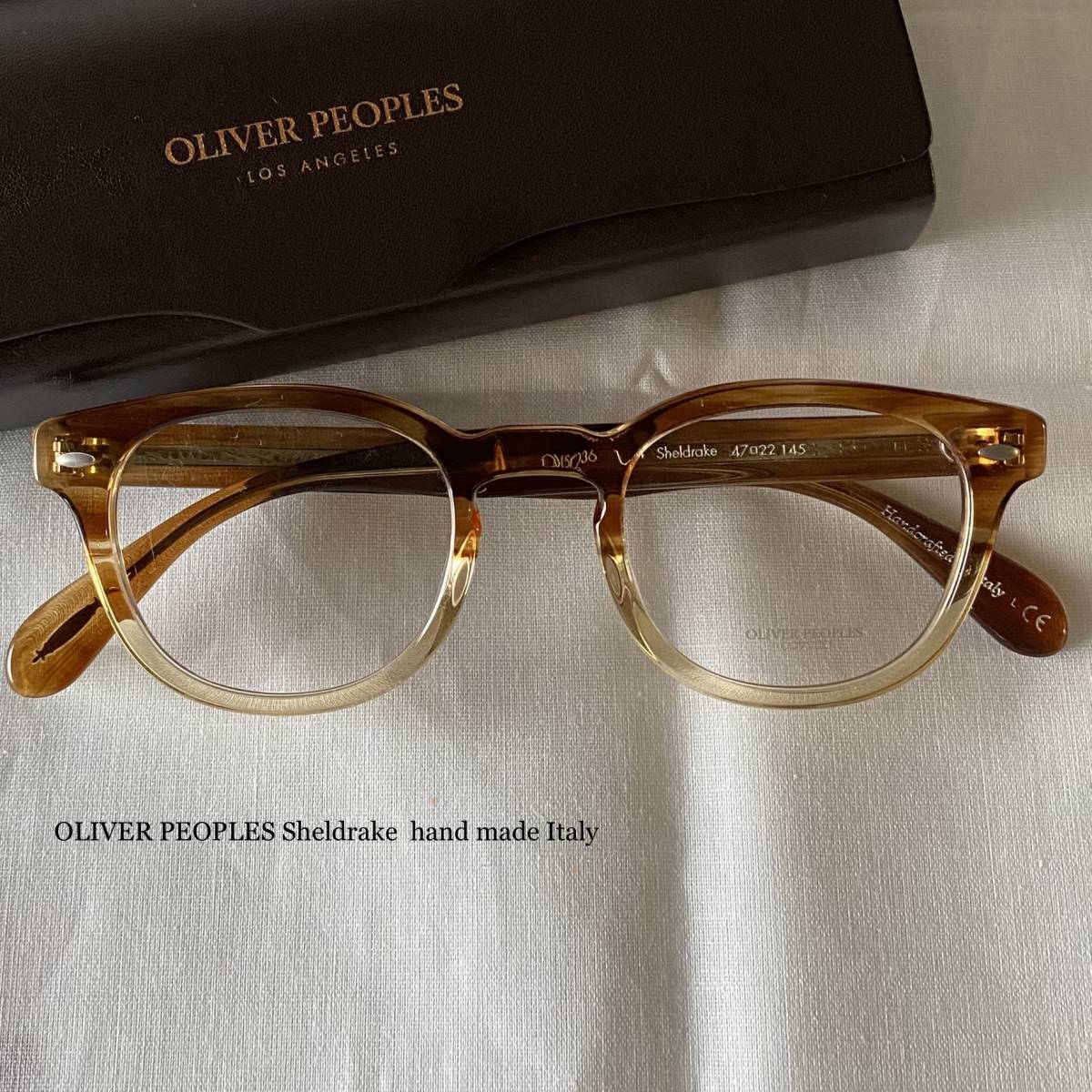 全てのアイテム OLIVER 新品 OV242 PEOPLES シェルドレイク オリバー