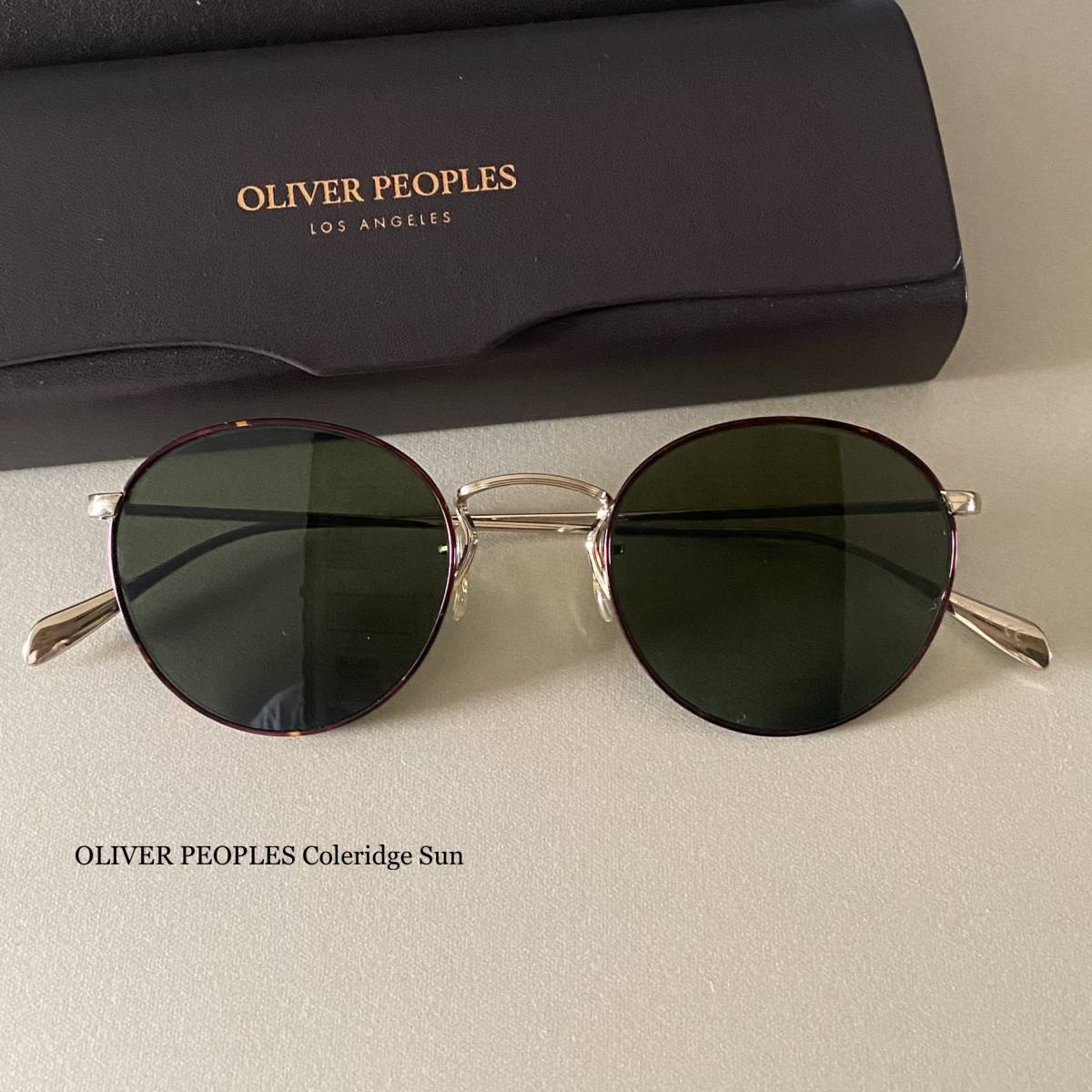 OV274 新品 OLIVER PEOPLES Coleridge Sun サングラス コレリッジ コールリッジ オリバーピープルズ メガネ
