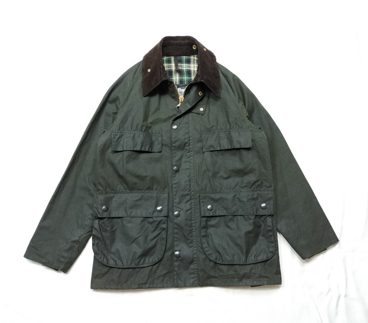 ほぼデッドストック◎　80s Barbour bedale　c36 2crest バブアー　ビデイル　4ポケット　2クラウン_画像1