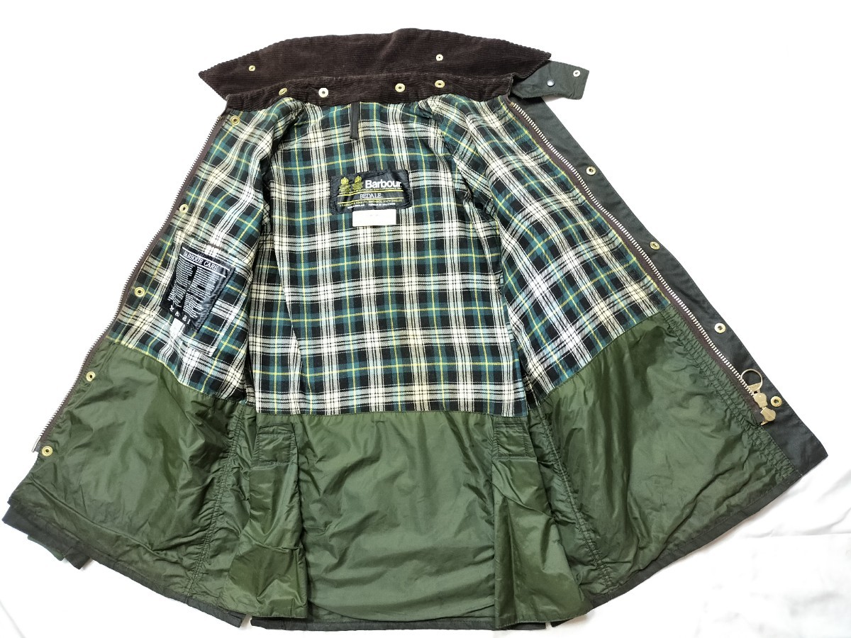 ほぼデッドストック◎　80s Barbour bedale　c36 2crest バブアー　ビデイル　4ポケット　2クラウン_画像3