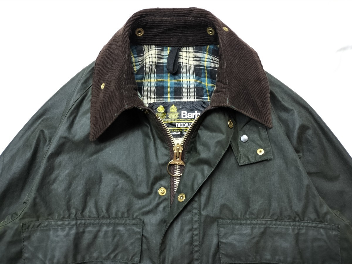 80s Barbour bedale c38 2crest Bab a- биде il 4 карман 2 Crown шалфей 