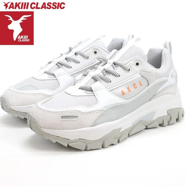 配送員設置 アキクラシック 厚底 韓国ファッション URBANTRACKER CLASSIC AKIII 未使用 新品 24.0cm WHITE/GRAY/ORANGE AKC0003 トラッカー アーバン 24.0cm 配送員設置 アキクラシック 厚底 韓国ファッション URBANTRACKER CLASSIC AKIII 未使用 新品 24.0cm WHITE/GRAY/ORANGE AKC0003 トラッカー アーバン 24.0cm